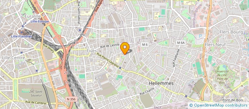 localisation de l'entreprise NORDIK SERVICES à LILLE
