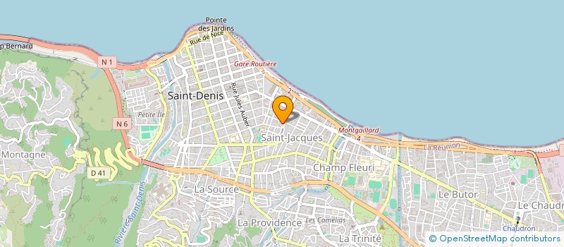localisation de l'entreprise NORDIM à SAINT-DENIS