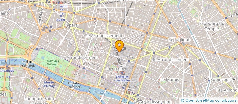 localisation de l'entreprise NORDIMEX DIFFUSION  PARIS
