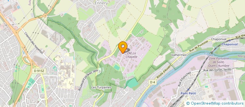 localisation de l'entreprise NORDIMPRESSIONS SARL  ENNERY