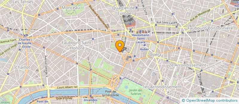 localisation de l'entreprise NORDIN WOODSTOCK à PARIS