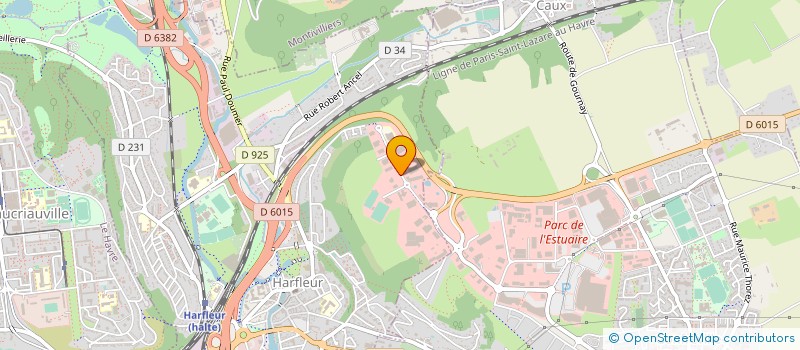 localisation de l'entreprise NORDIS à HARFLEUR