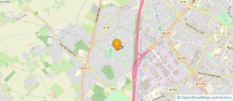 localisation de l'entreprise NORDITEX  BONDUES