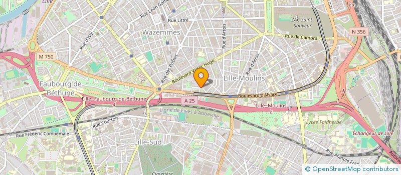 localisation de l'entreprise NORDLUXETAXI à LILLE