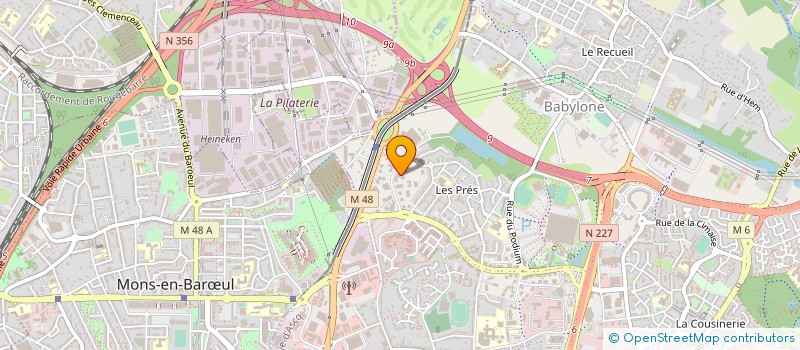 localisation de l'entreprise NORDNET  VILLENEUVE-D'ASCQ