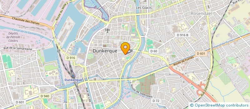 localisation de l'entreprise NORDPRENEUR à DUNKERQUE