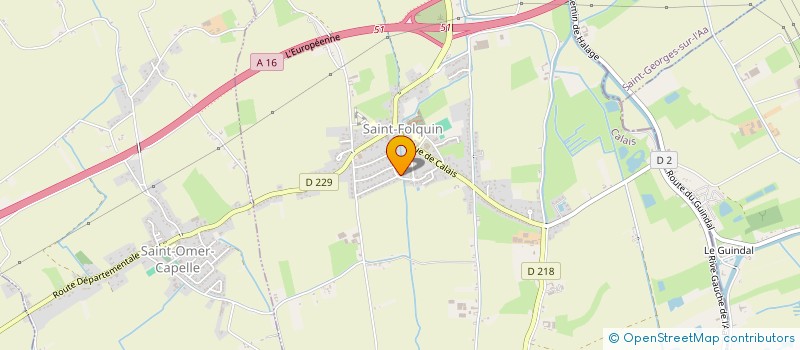 localisation de l'entreprise NORDRAIL DEVELOPPEMENT  SAINT-FOLQUIN