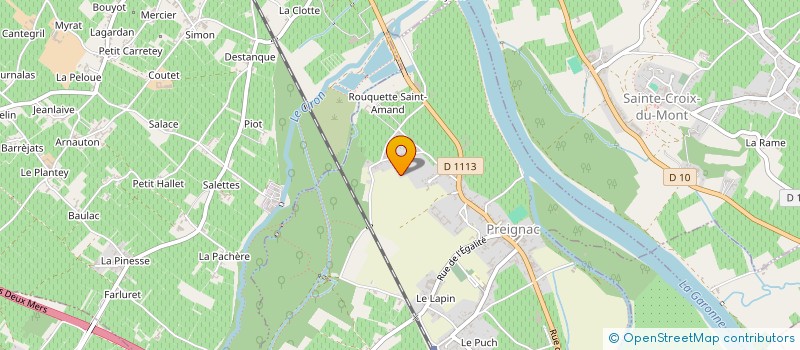 localisation de l'entreprise NORDREHAN INVESTS  PREIGNAC