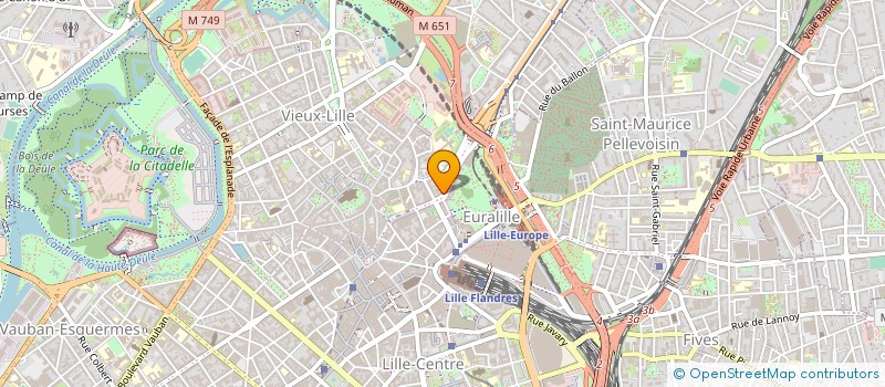 localisation de l'entreprise NORDRENT SARL à LILLE