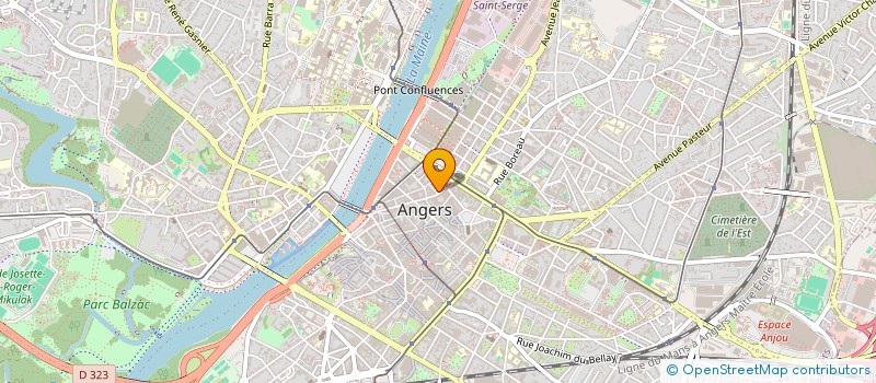 localisation de l'entreprise NORDSTERN CONCEPT & DESIGN à ANGERS