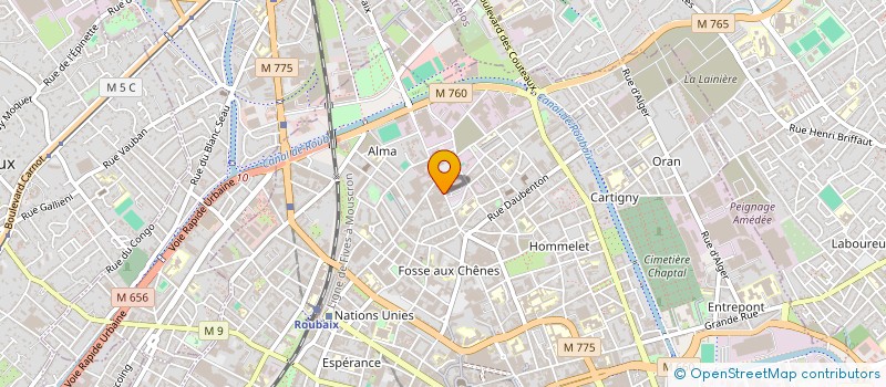 localisation de l'entreprise NORDSTONE à MARCQ-EN-BARŒUL