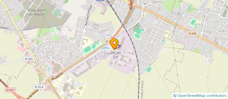 localisation de l'entreprise NORDVET  DECHY