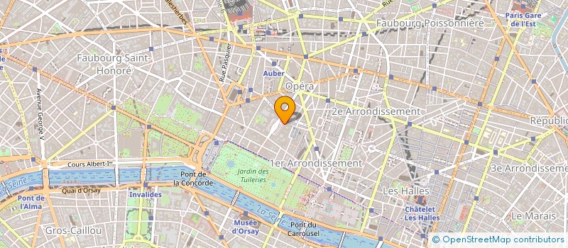 localisation de l'entreprise NORDWOOD à PARIS
