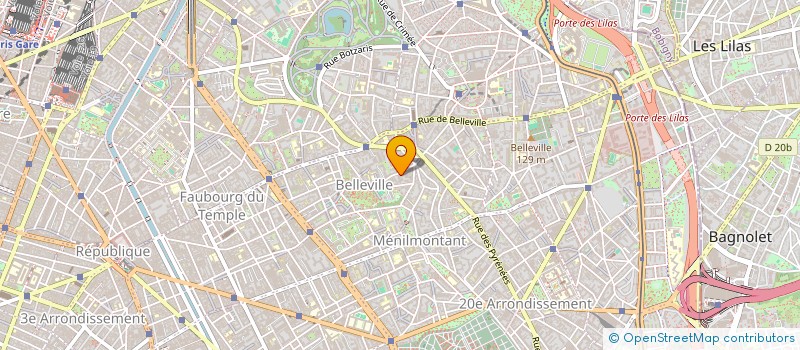 localisation de l'entreprise NORDYCARS91  PARIS