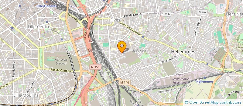 localisation de l'entreprise NORDYOUS à LILLE