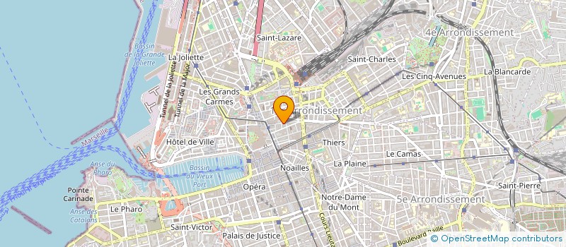 localisation de l'entreprise NORDYVO à MARSEILLE