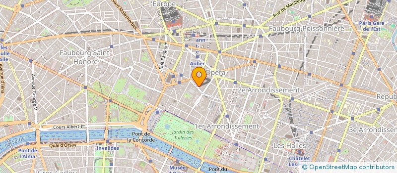 localisation de l'entreprise NOREA AMENAGEMENT à PARIS