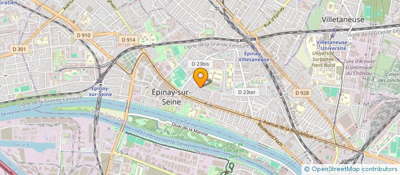 localisation de l'entreprise NORECIAD à EPINAY SUR SEINE