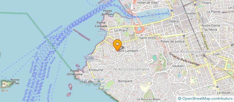 localisation de l'entreprise NOREDAJE à MARSEILLE