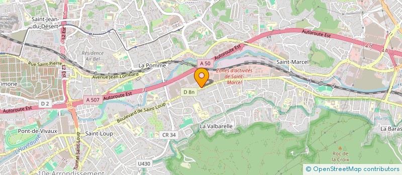 localisation de l'entreprise NOREELEC à MARSEILLE
