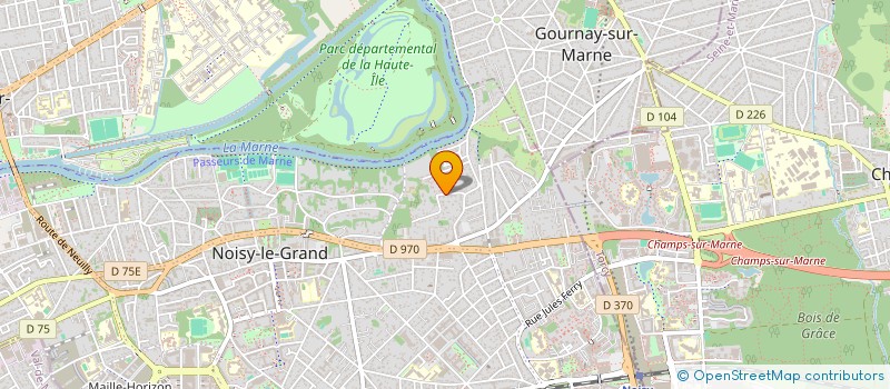 localisation de l'entreprise NOREKA  NOISY-LE-GRAND