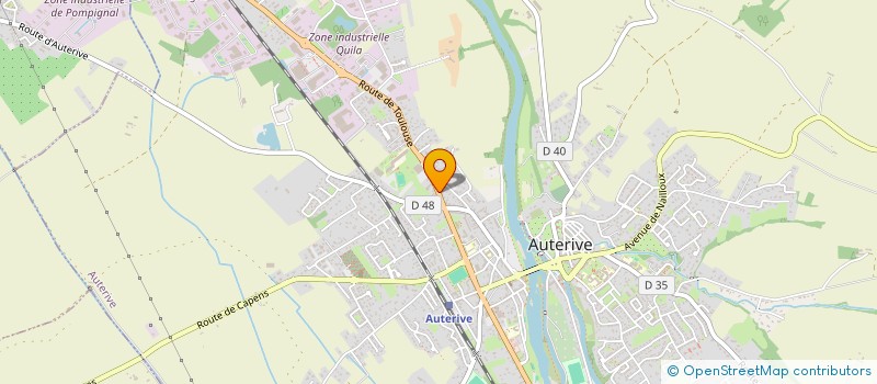 localisation de l'entreprise NORELLIE BEAUTE à AUTERIVE