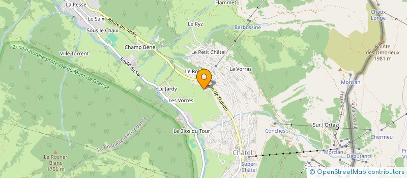 localisation de l'entreprise NOREMAC CONSTRUCTION  ABONDANCE