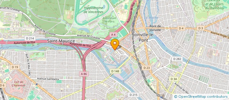 localisation de l'entreprise NOREN CONSULT  SAINT-MAURICE