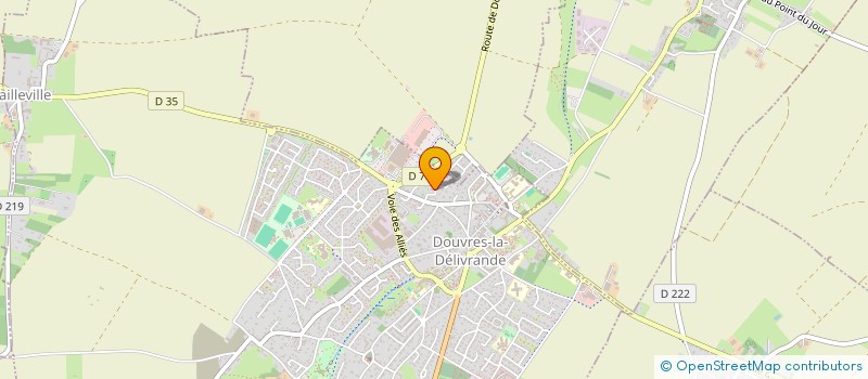 localisation de l'entreprise NOREP  DOUVRES-LA-DELIVRANDE