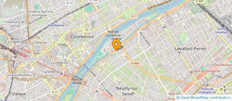 localisation de l'entreprise NOREST MARSEILLE à LEVALLOIS-PERRET