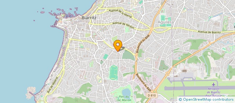 localisation de l'entreprise NOREV à BIARRITZ