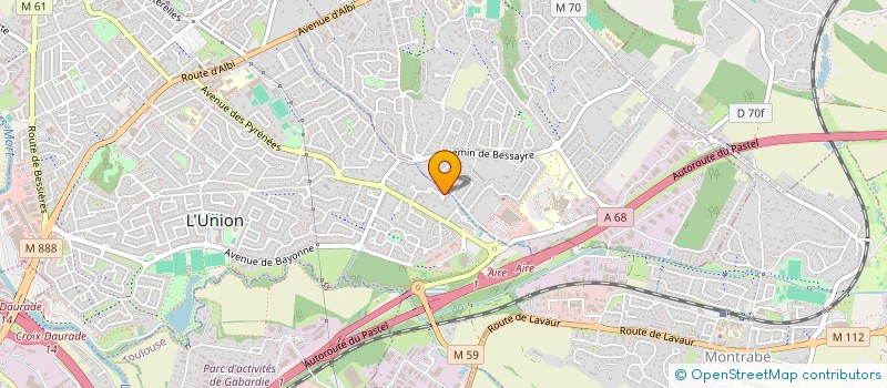localisation de l'entreprise NOREVAN à L'UNION