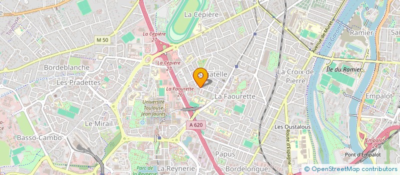 localisation de l'entreprise NOREX à TOULOUSE
