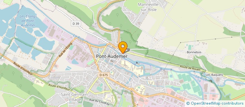 localisation de l'entreprise NORFILM à PONT-AUDEMER