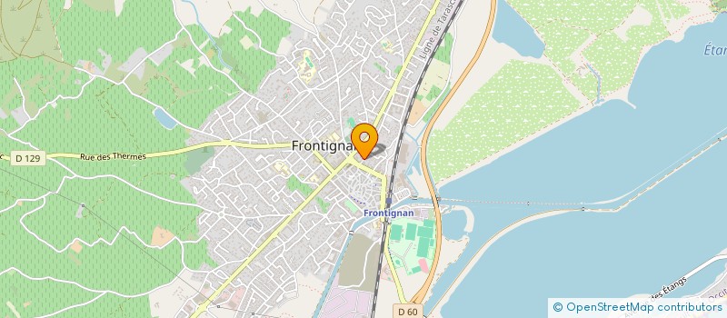 localisation de l'entreprise NORFRA à FRONTIGNAN