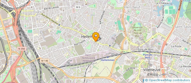 localisation de l'entreprise NORFRUITS à LILLE