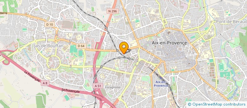 localisation de l'entreprise NORGAIX à AIX-EN-PROVENCE