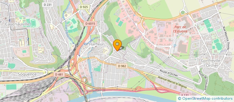 localisation de l'entreprise NORGAL  GONFREVILLE L ORCHER