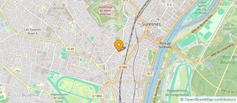 localisation de l'entreprise NORGAMIR à SURESNES