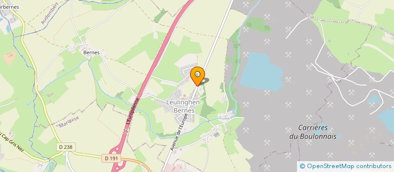 localisation de l'entreprise NORGEFI à LEULINGHEN-BERNES