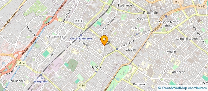 localisation de l'entreprise NORGOM  CROIX