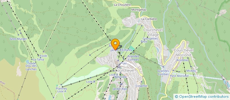localisation de l'entreprise NORHT MANAGEMENT à COURCHEVEL