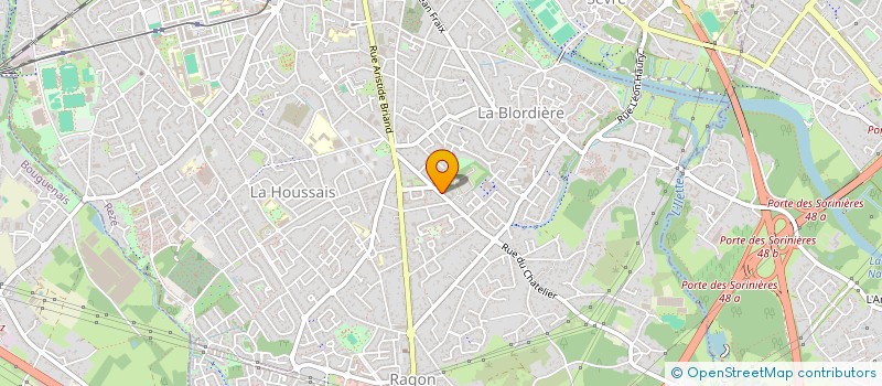 localisation de l'entreprise NORIA à REZE