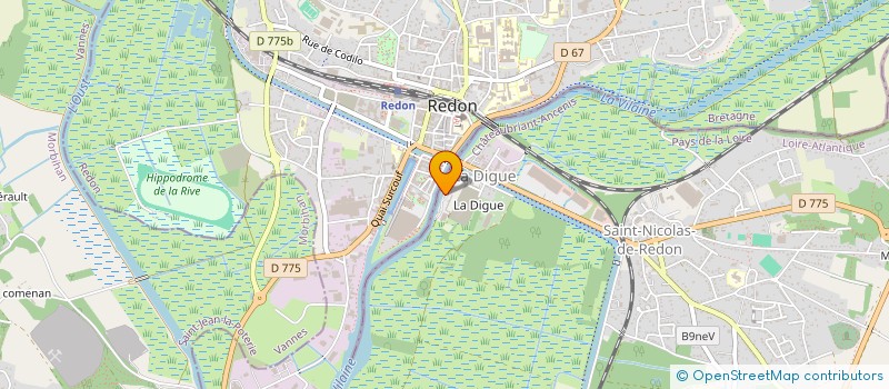 localisation de l'entreprise NORIA ET COMPAGNIE  SAINT-NICOLAS-DE-REDON