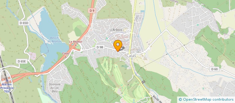 localisation de l'entreprise NORIA IMMOBILIER  CABRIES