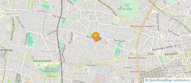 localisation de l'entreprise NORIA INSTITUT  BORDEAUX