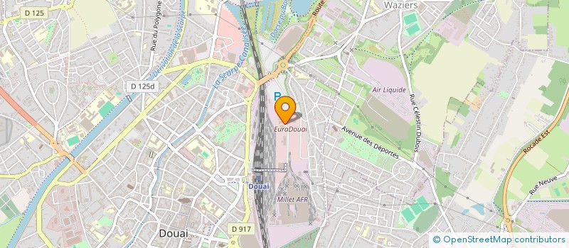 localisation de l'entreprise NORIANCE à DOUAI