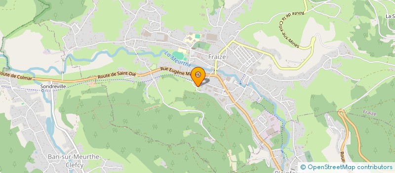 localisation de l'entreprise NORIASYS POMPAGE à FRAIZE
