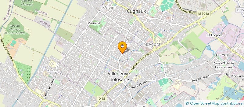 localisation de l'entreprise NORIC VL à VILLENEUVE-TOLOSANE