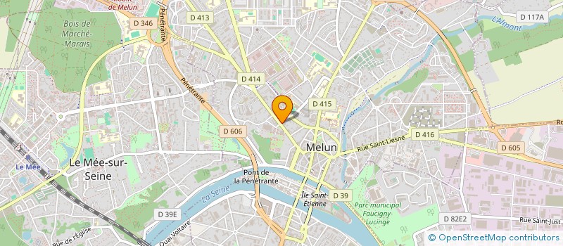 localisation de l'entreprise NORINE à MELUN